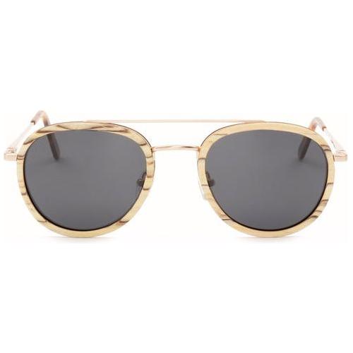 O'Hara - Metal & Wood Sunglasses