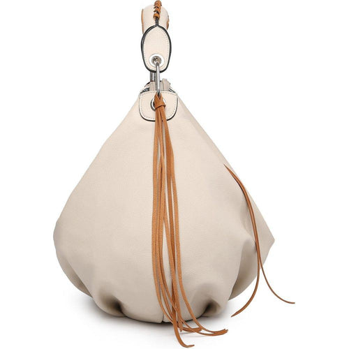 Load image into Gallery viewer, MT1139-3 BE Women&#39;s Hobo Bag with Contrast Handle
