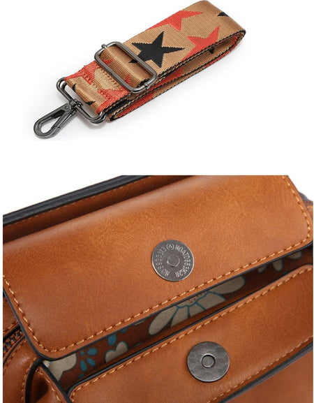 Mini Shoulder Bag with multipockets sif2658W TAN