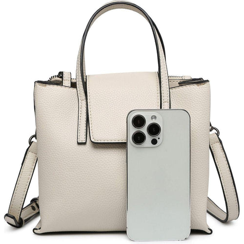 Load image into Gallery viewer, MT2706 Small Triple Compartment Crossbody Tote Bag
