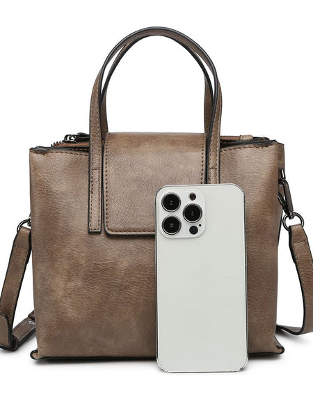 Women Crossbody Tote bag Small Triple Compartments MT2706 DO