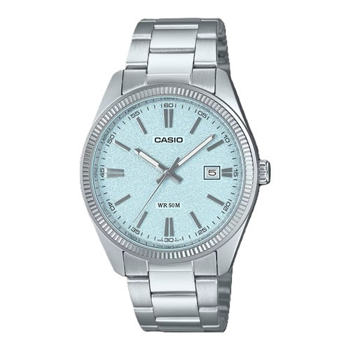 Load image into Gallery viewer, CASIO COLLECTION Mod. DATE - LIGHT BLUE, MATTE DIAL-0
