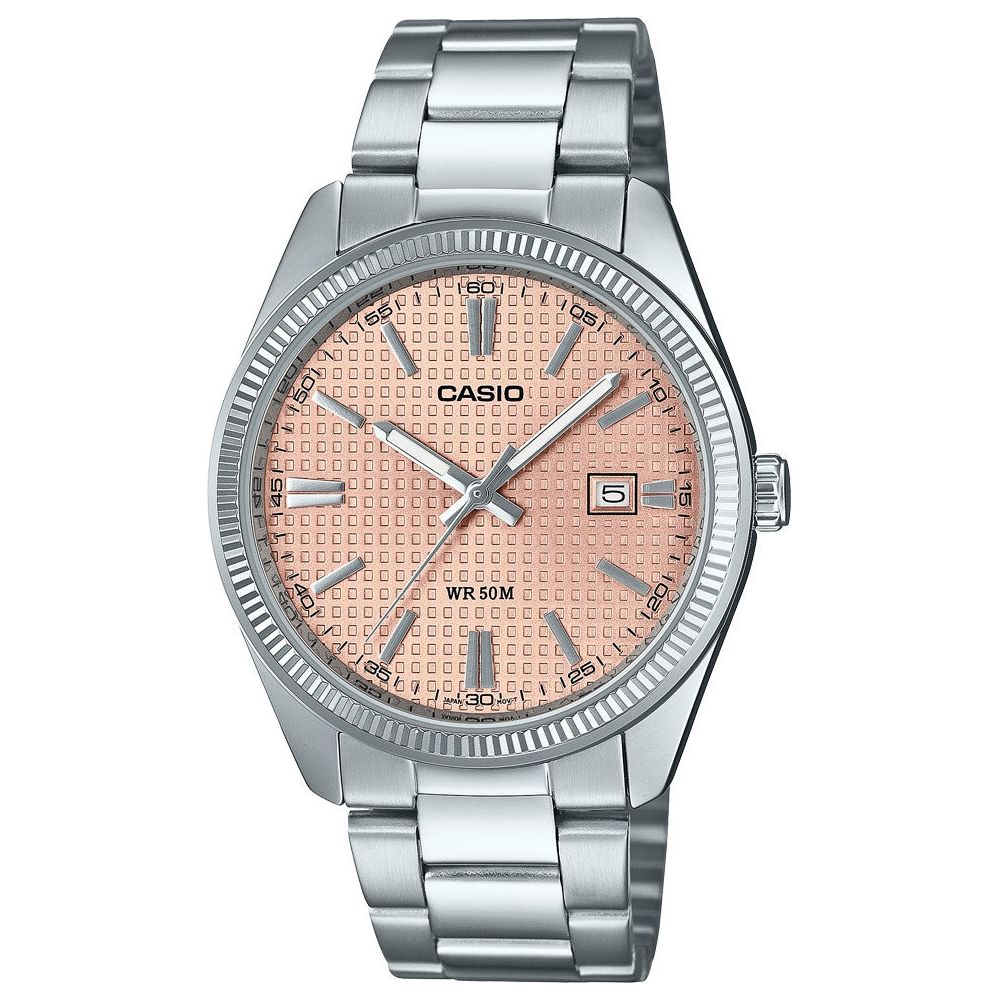 CASIO GOLF BALL LOOK DIAL - Salmon Pink-0