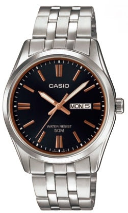 CASIO COLLECTION Mod. DATE. BRACELET - BLACK-0
