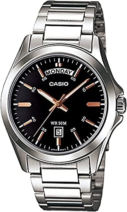 CASIO COLLECTION Mod. DAY DATE - BLACK ROSE GOLD INDEX-0
