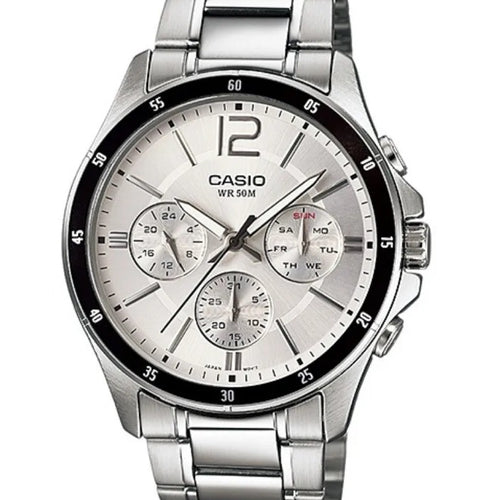Load image into Gallery viewer, CASIO COLLECTION Mod. MULTIFUNCTION CALENDAR - SILVER-0
