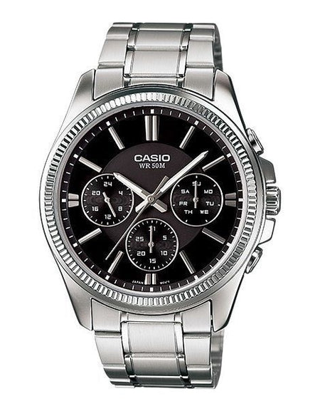 CASIO COLLECTION Mod. MULTIFUNCTION CALENDAR - BLACK-0