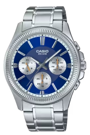 CASIO Mod. DAY DATE MULTIFUNCTION - BLUE-0