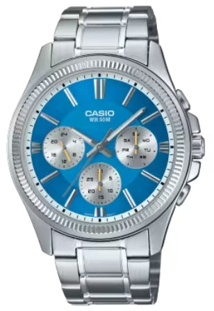 Load image into Gallery viewer, CASIO COLLECTION Mod. MULTIFUNCTION CALENDAR - LIGHT BLUE-0
