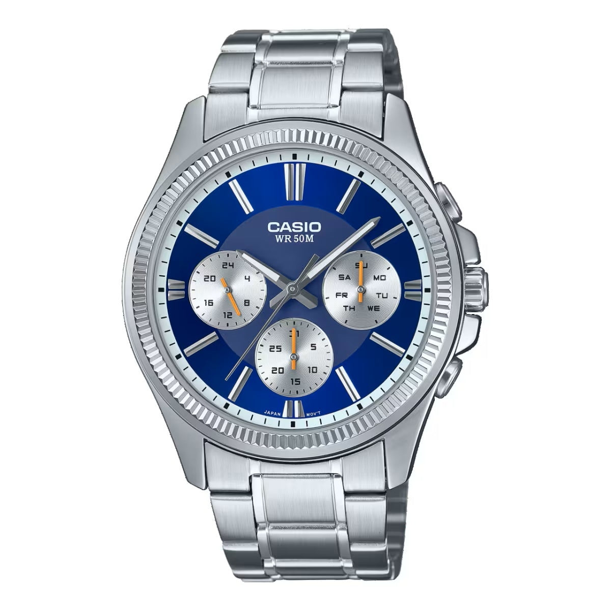 CASIO COLLECTION Mod. MULTIFUNCTION CALENDAR - BLUE-0