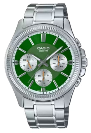 CASIO Mod. DAY DATE MULTIFUNCTION - GREEN-0
