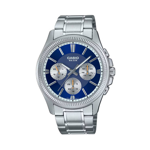 Load image into Gallery viewer, CASIO Mod. DAY DATE MULTIFUNCTION - BLUE-0
