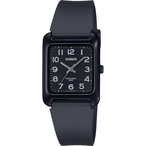 Load image into Gallery viewer, Casio Standard Analog Resin Strap Black Dial Quartz MTP-B175-1BV Men&#39;s Watch
