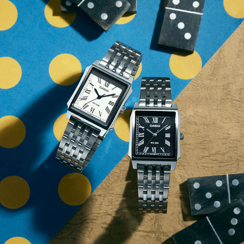 Load image into Gallery viewer, CASIO COLLECTION Mod. TANK - STEEL, WHITE-1
