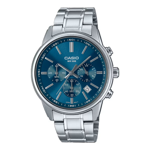 Load image into Gallery viewer, CASIO COLLECTION Mod. CHRONO DATE - BLUE-0
