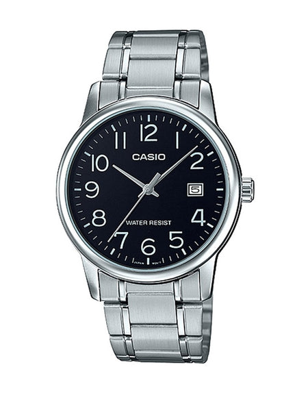 CASIO COLLECTION Mod. DATE STEEL - BLACK-0