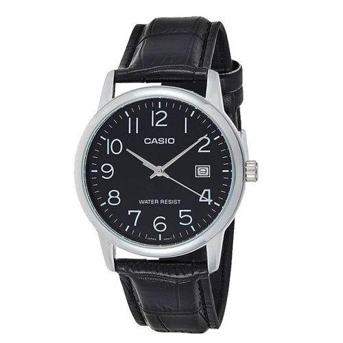 Load image into Gallery viewer, CASIO COLLECTION Mod. DATE, LEATHER - BLACK-0
