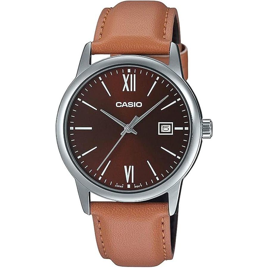 CASIO COLLECTION Mod. DATE, LEATHER - BRONZE-0