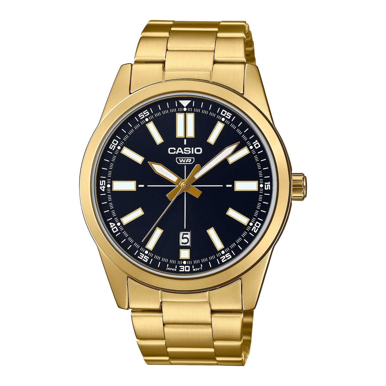 CASIO COLLECTION Mod. CASUAL DATE GOLD SERIE - BLACK-0
