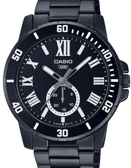 CASIO COLLECTION Mod. DIVER DATE - BLACK-0