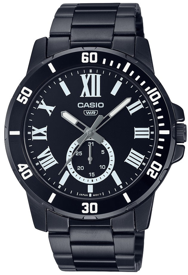 CASIO COLLECTION Mod. DIVER DATE - BLACK-0