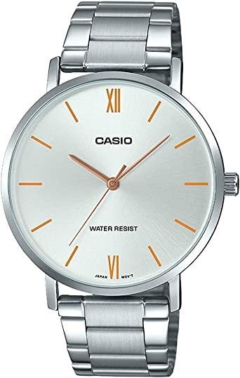 CASIO COLLECTION Mod. MINIMAL. METAL - ARGENTEE-0