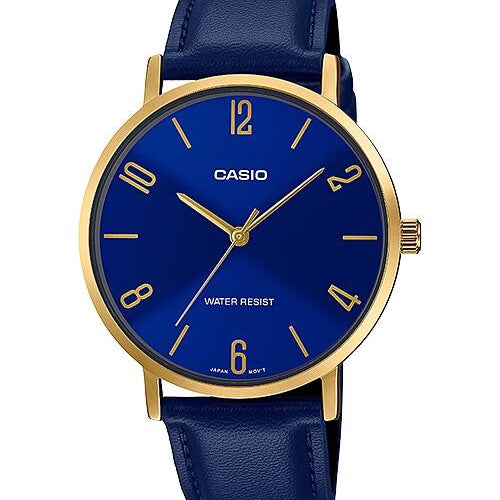 Load image into Gallery viewer, CASIO COLLECTION Mod. MINIMAL, LEATHER - BLUE-0
