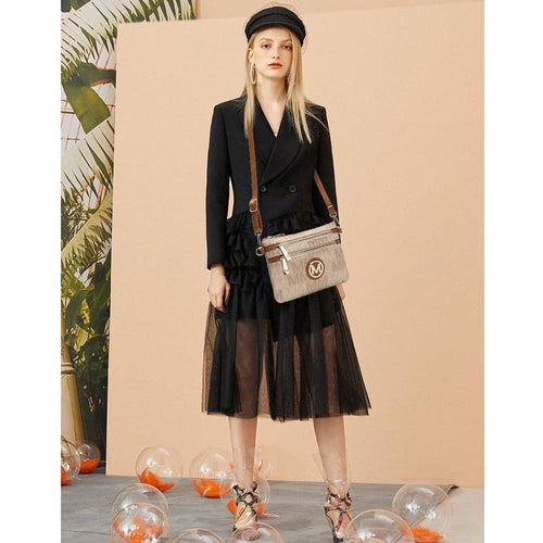 Load image into Gallery viewer, Helen Milan M Signature Crossbody Wristlet
