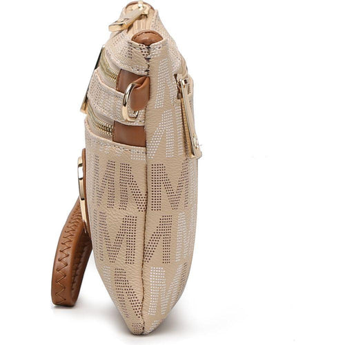 Load image into Gallery viewer, Helen Milan M Signature Crossbody Wristlet
