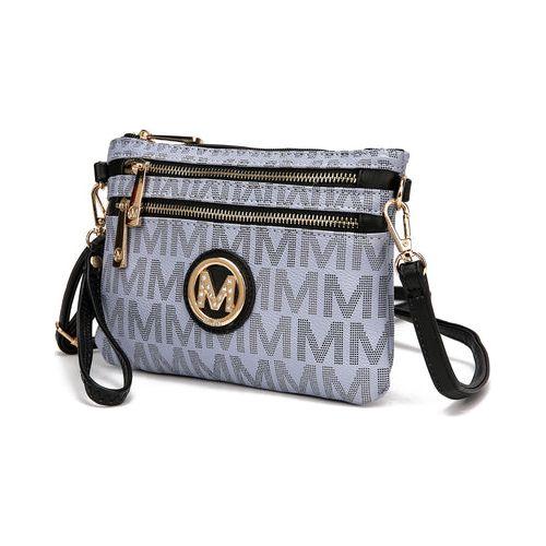 Load image into Gallery viewer, Helen Milan M Signature Crossbody Wristlet - The Epitome of Elegance
