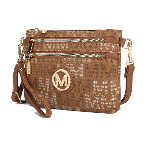 Load image into Gallery viewer, Helen Milan M Signature Crossbody Wristlet
