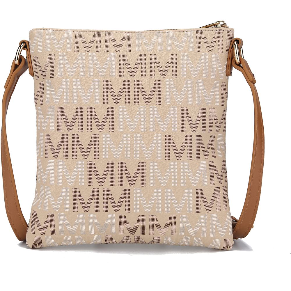 Beatrice M Signature Multi Compartments Crossbody Bag