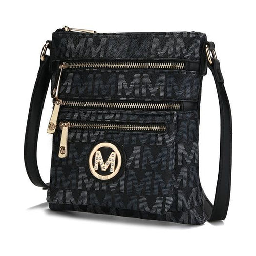 Load image into Gallery viewer, Beatrice M Signature Multi Compartments Crossbody Bag
