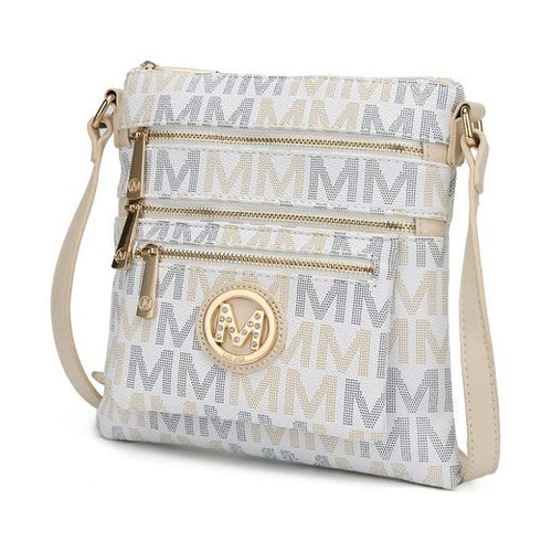 Load image into Gallery viewer, Beatrice M Signature Multi Compartments Crossbody Bag
