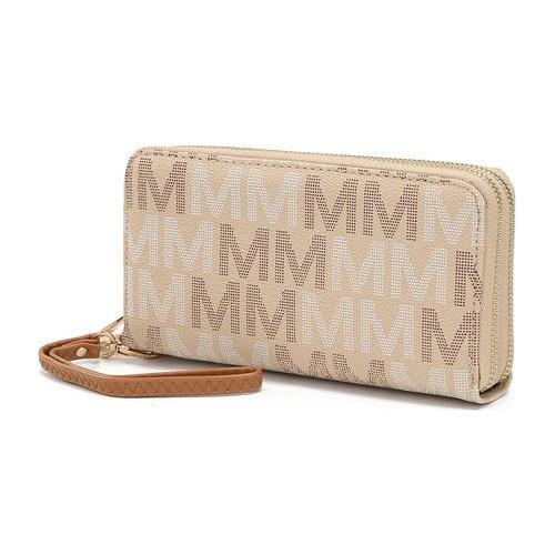 Load image into Gallery viewer, Hofstra M Signature Wallet Wristlet
