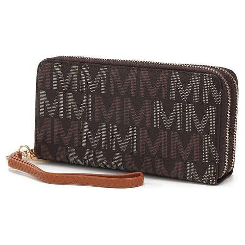 Load image into Gallery viewer, Hofstra M Signature Wallet Wristlet
