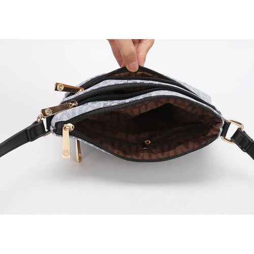 Load image into Gallery viewer, Lemuel M Signature Crossbody Handbag - A Luxurious Vegan Leather Companion
