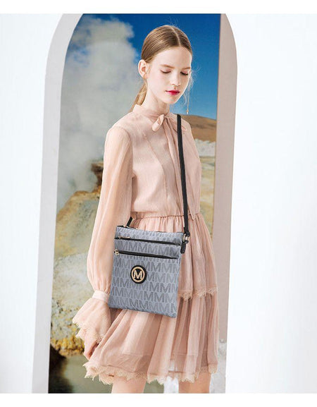 Lemuel M Signature Crossbody Handbag - A Luxurious Vegan Leather Companion