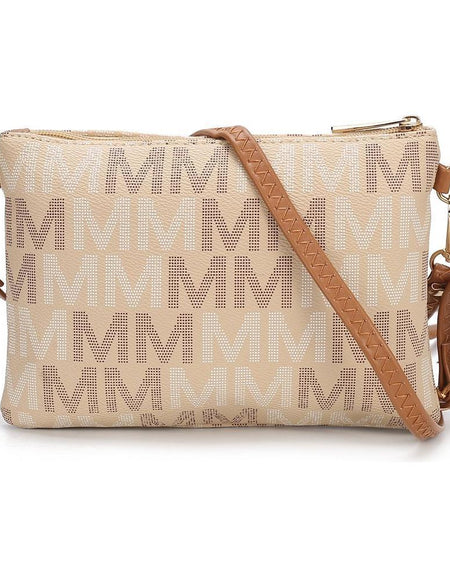 Camren M Signature Crossbody Handbag Vegan Leather Women