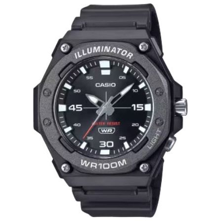 CASIO SPORT Mod.  ILLUMINATOR WR 100MT - BLACK-0