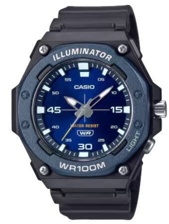 CASIO SPORT Mod. DIVER - ILLUMINATOR WR 100MT - BLUE-0