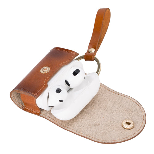 Load image into Gallery viewer, Mai Snap AirPods 4th and 3rd Gen Leather Case-3
