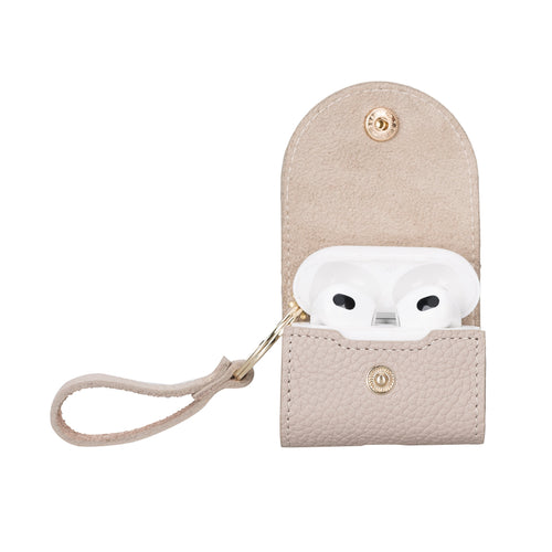 Load image into Gallery viewer, Mai Snap AirPods 4th and 3rd Gen Leather Case-10
