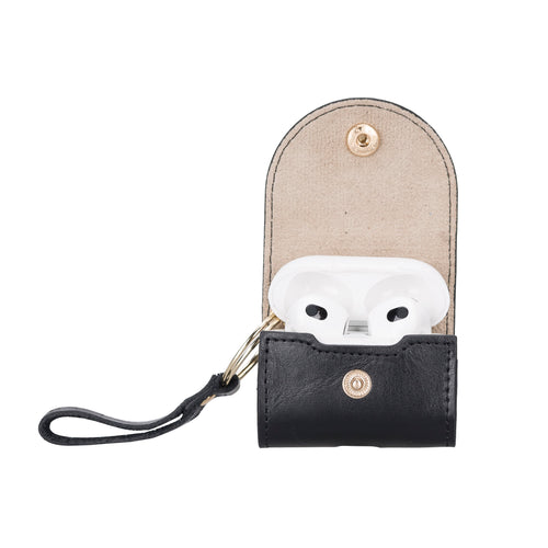 Load image into Gallery viewer, Mai Snap AirPods 4th and 3rd Gen Leather Case-6
