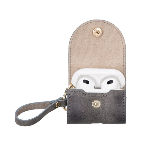 Load image into Gallery viewer, Mai Snap AirPods 4th and 3rd Gen Leather Case-7
