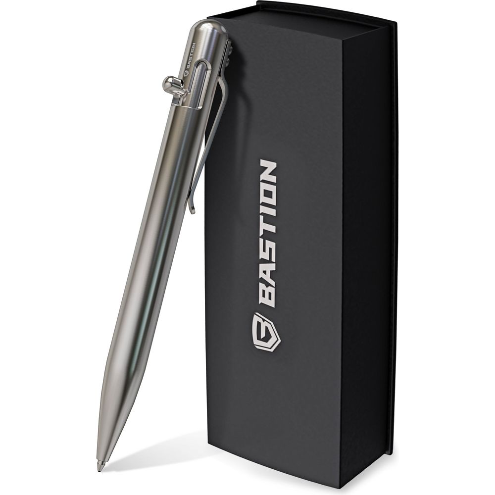 Stainless Steel - Bolt Action Pen by Bastion®