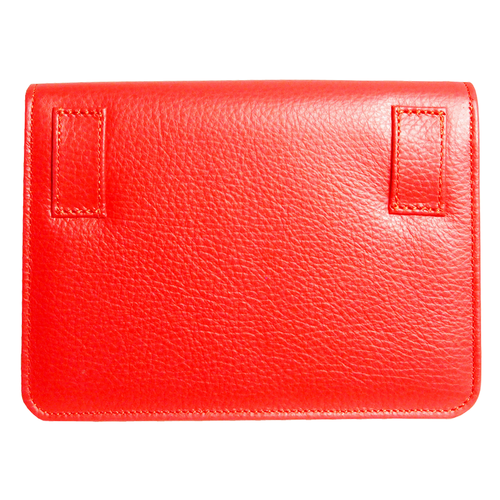 Load image into Gallery viewer, Pebbled Leather Belt Bag Coral
