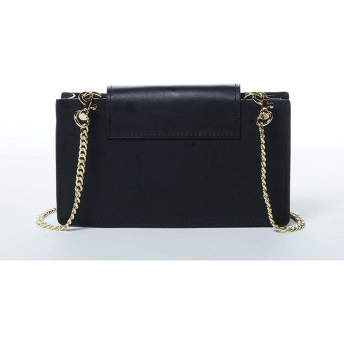 Load image into Gallery viewer, SUSU The Mary Mini Crossbody Bag Black Leopard Leather Wristlet
