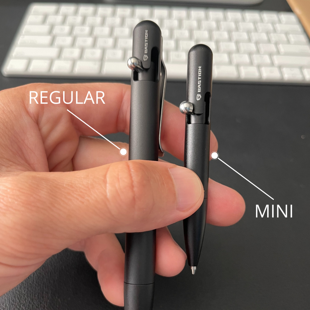 Mini Clipless Bolt Action Pen by Bastion®