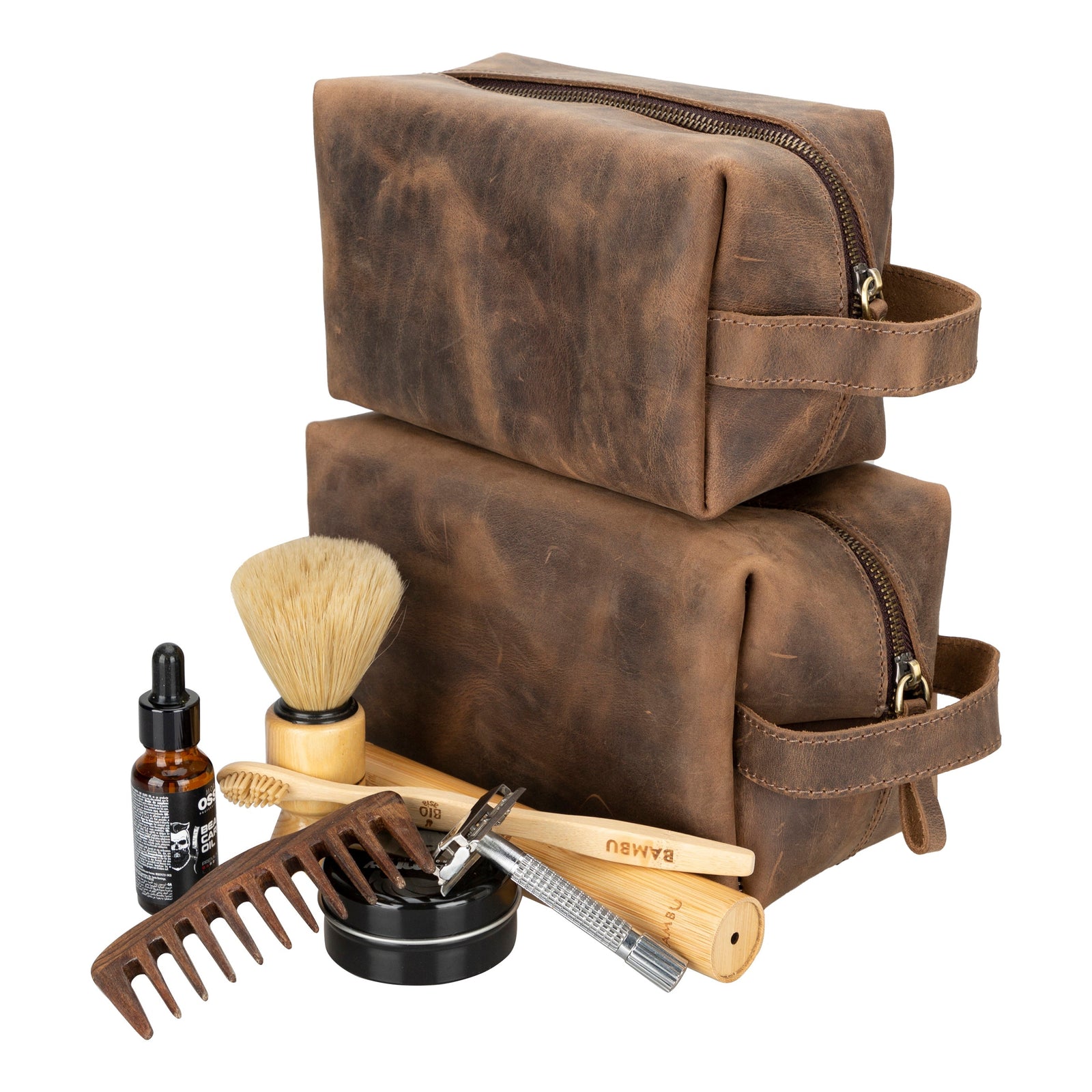 Eve Leather Dopp Kit, Large-5